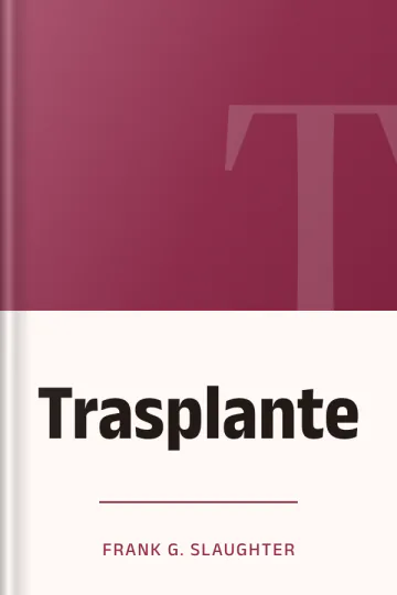Trasplante de Frank G. Slaughter, portada del libro