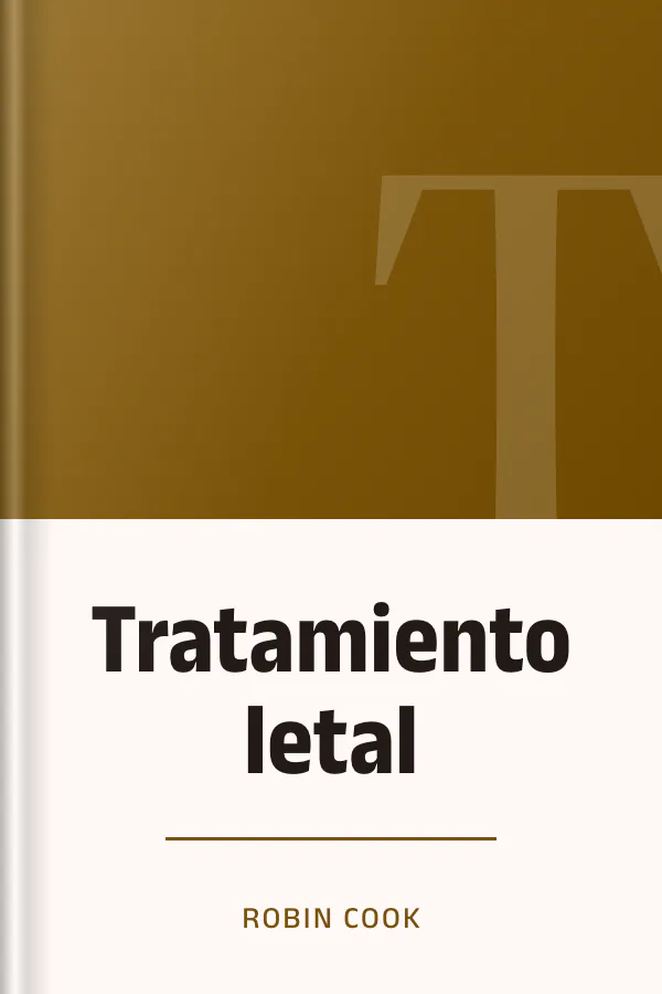 Tratamiento letal de Robin Cook, portada del libro