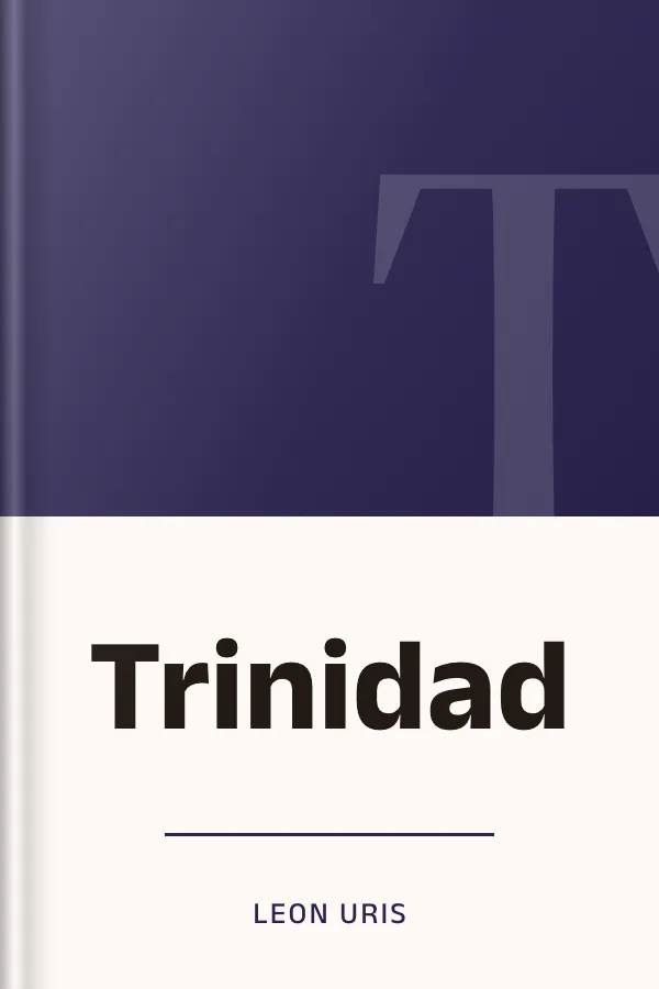 Trinidad de Leon Uris, portada del libro