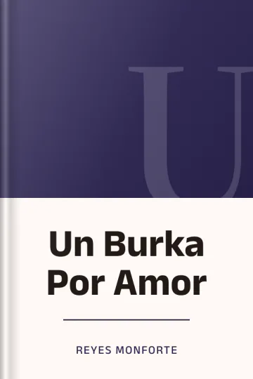 Un Burka Por Amor de Reyes Monforte, portada del libro