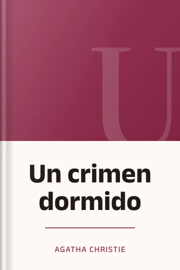 Un crimen dormido de Agatha Christie, portada del libro