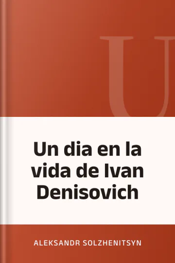 Un dia en la vida de Ivan Denisovich de Aleksandr Solzhenitsyn, portada del libro