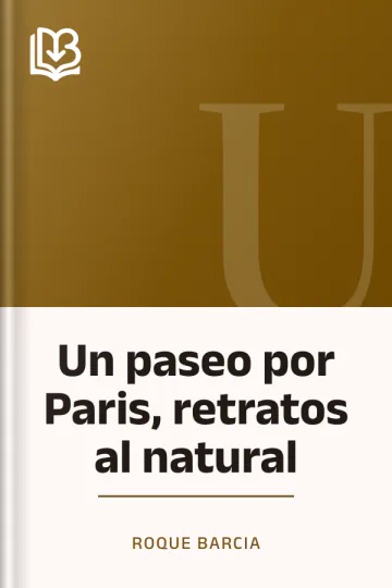 Un paseo por Paris, retratos al natural de Roque Barcia, portada del libro