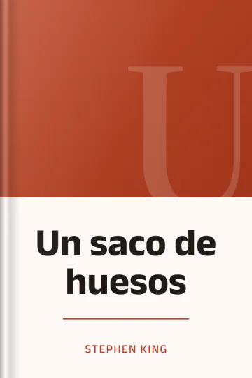 Un saco de huesos de Stephen King, portada del libro