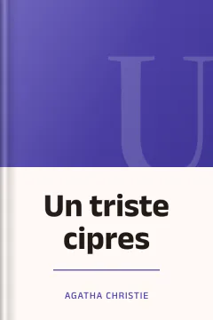 Un triste cipres - Agatha Christie