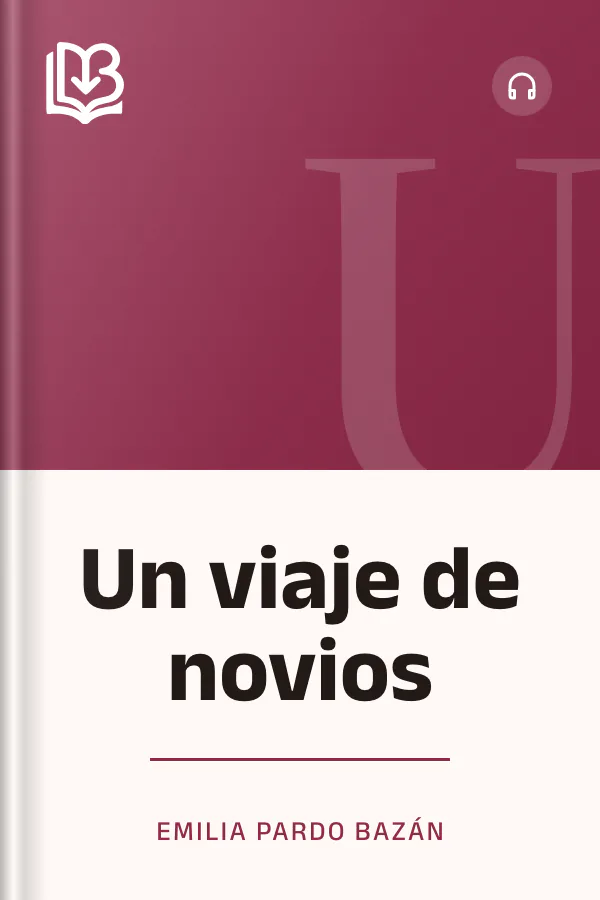 Un viaje de novios de Emilia Pardo Bazán, portada del libro