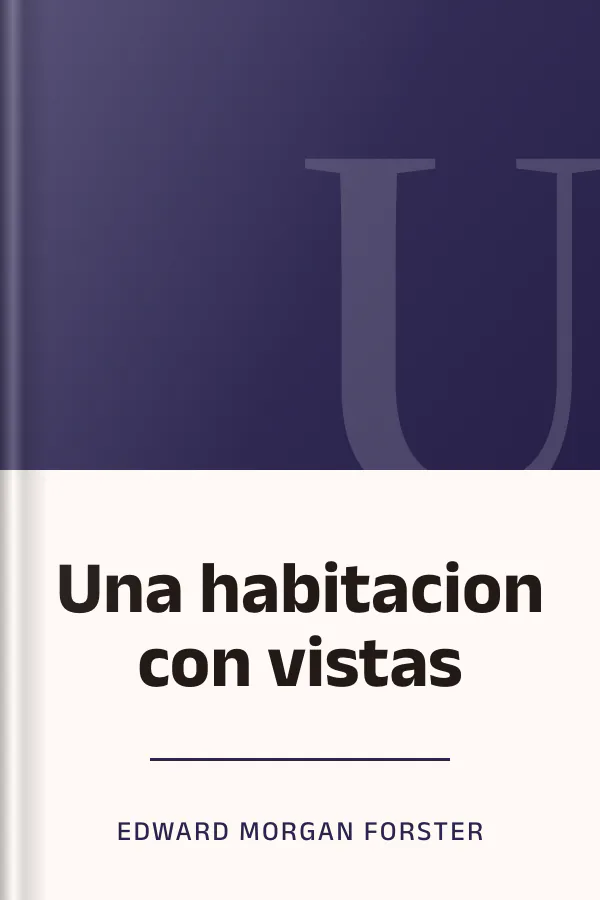 Una habitacion con vistas de Edward Morgan Forster, portada del libro
