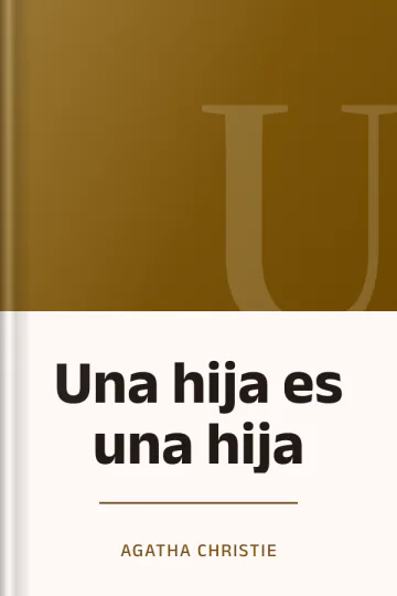 Una hija es una hija de Agatha Christie, portada del libro