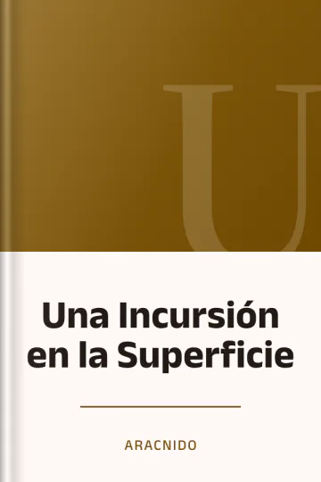 Una Incursión en la Superficie de Aracnido, portada del libro