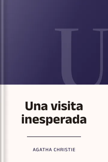Una visita inesperada de Agatha Christie, portada del libro