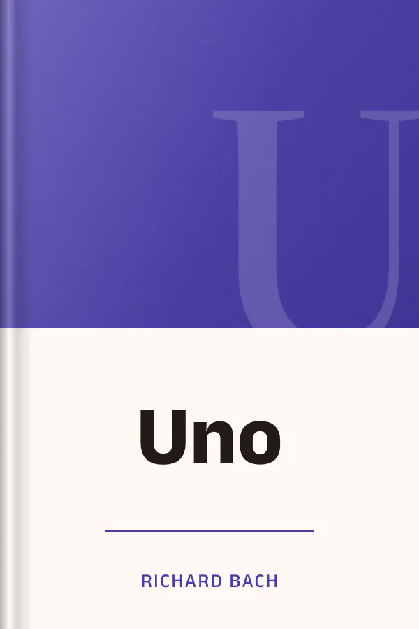 Uno de Richard Bach, portada del libro