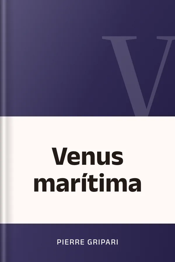 Venus marítima de Pierre Gripari, portada del libro