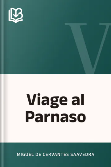 Viage al Parnaso de Miguel de Cervantes Saavedra, portada del libro