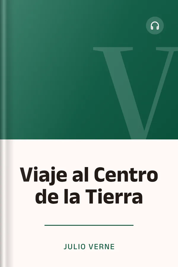 Viaje al Centro de la Tierra de Julio Verne, portada del libro
