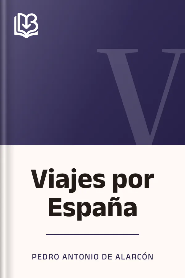 Viajes por España de Pedro Antonio de Alarcón, portada del libro