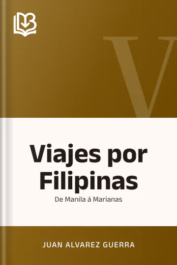Viajes por Filipinas de Juan Alvarez Guerra, portada del libro