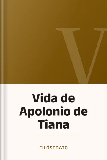 Vida de Apolonio de Tiana de Filóstrato, portada del libro