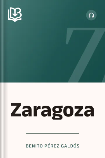 Zaragoza de Benito Pérez Galdós, portada del libro