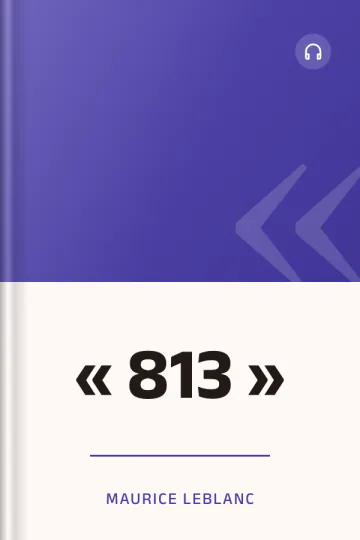 « 813 » de Maurice Leblanc, couverture du livre