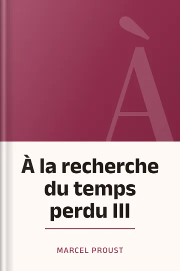 À la recherche du temps perdu III de Marcel Proust, couverture du livre