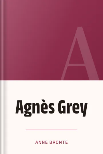 Agnès Grey d’Anne Brontë, couverture du livre