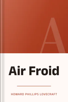 Air Froid - Howard Phillips Lovecraft
