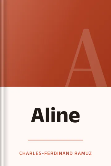 Aline de Charles-Ferdinand Ramuz, couverture du livre