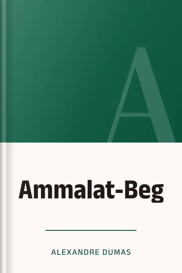 Ammalat-Beg d’Alexandre Dumas, couverture du livre