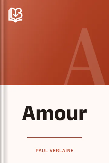 Amour de Paul Verlaine, couverture du livre