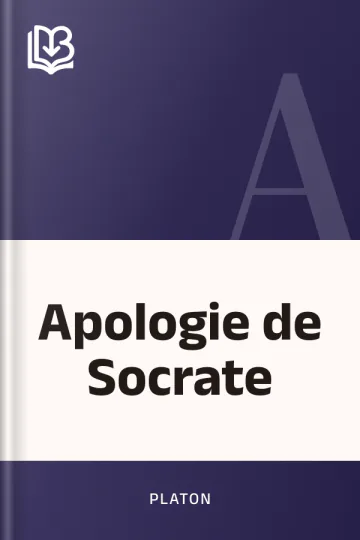 Apologie de Socrate de Platon, couverture du livre
