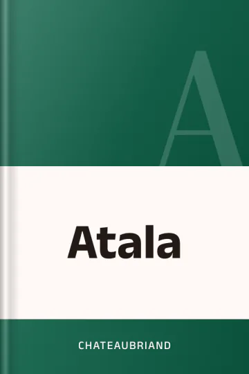 Atala de Chateaubriand, couverture du livre