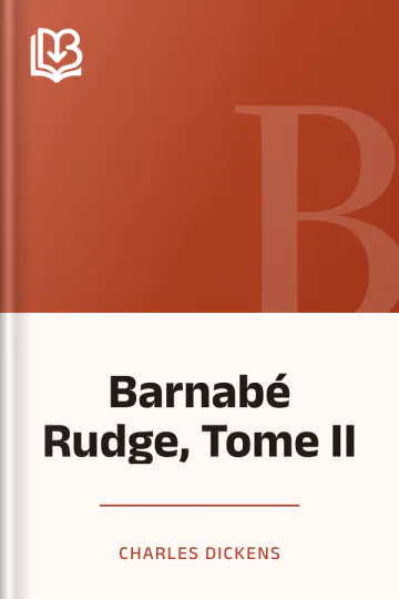 Barnabé Rudge, Tome II de Charles Dickens, couverture du livre