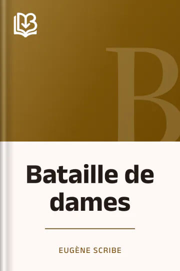 Bataille de dames d’Eugène Scribe, couverture du livre