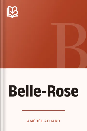 Belle-Rose d’Amédée Achard, couverture du livre