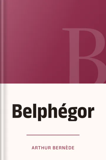 Belphégor d’Arthur Bernède, couverture du livre