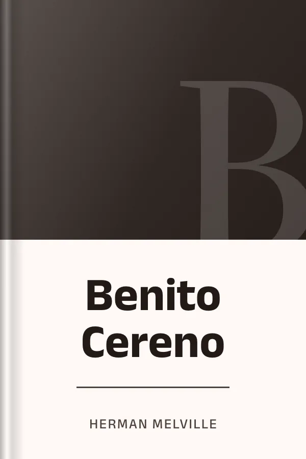 Benito Cereno d’Herman Melville, couverture du livre