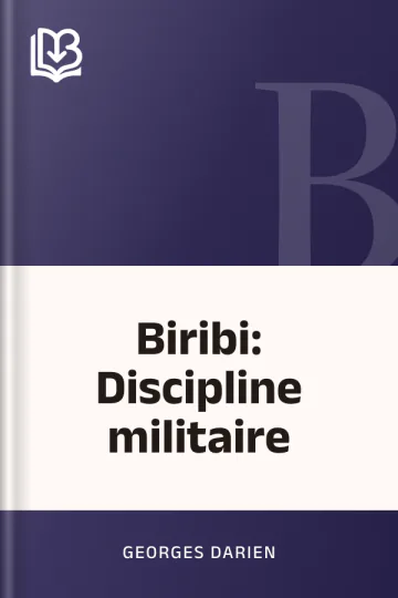 Biribi: Discipline militaire de Georges Darien, couverture du livre