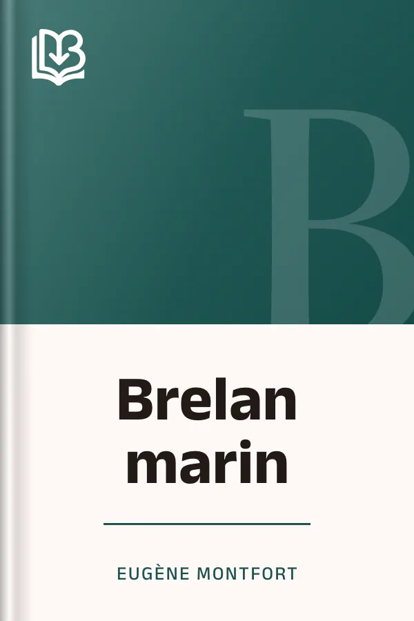 Brelan marin d’Eugène Montfort, couverture du livre