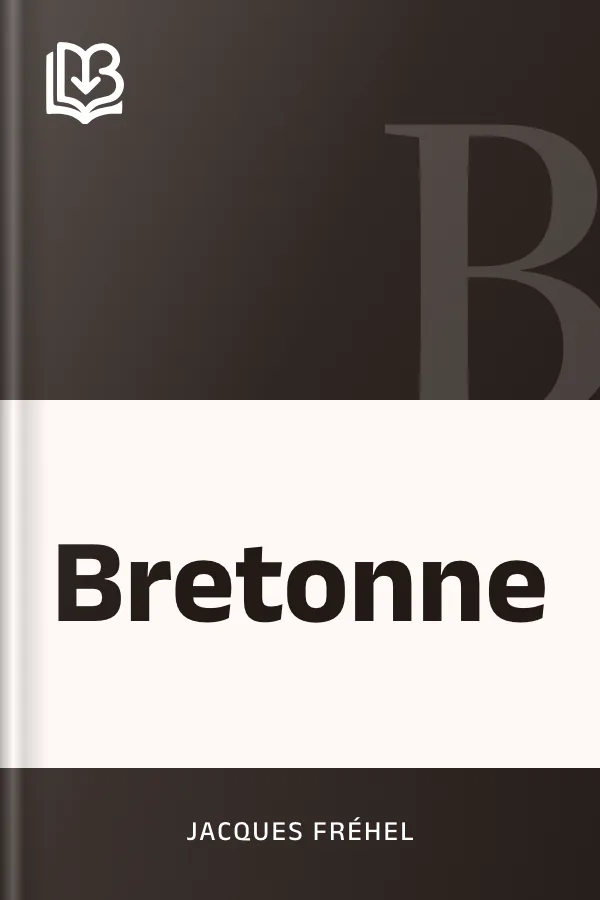 Bretonne de Jacques Fréhel, couverture du livre