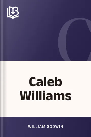 Caleb Williams de William Godwin, couverture du livre