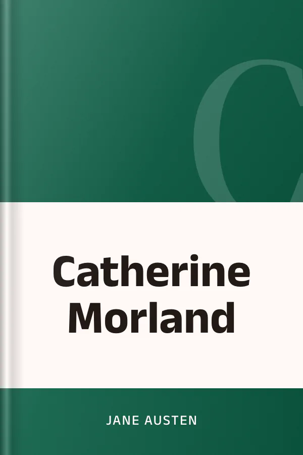 Catherine Morland de Jane Austen, couverture du livre