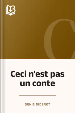 Ceci n'est pas un conte - Denis Diderot