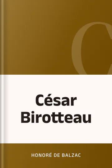 César Birotteau d’Honoré de Balzac, couverture du livre