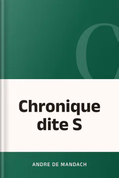 Chronique dite S - Andre de Mandach