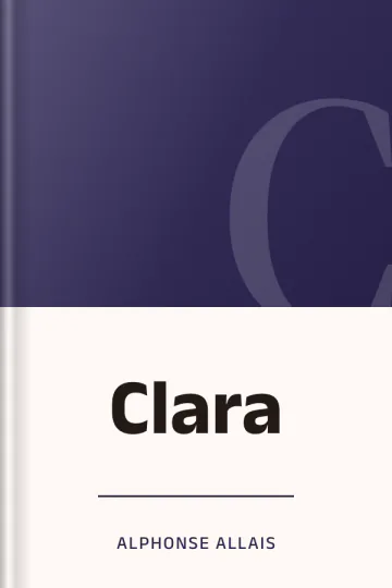 Clara d’Alphonse Allais, couverture du livre