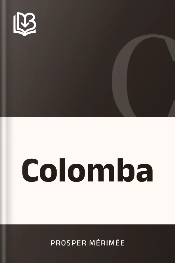 Colomba de Prosper Mérimée, couverture du livre