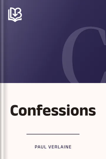 Confessions de Paul Verlaine, couverture du livre