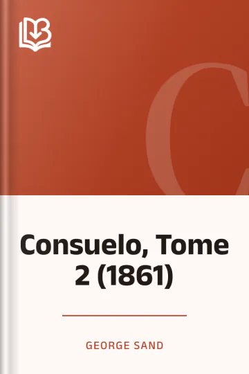 Consuelo, Tome 2 (1861) de George Sand, couverture du livre