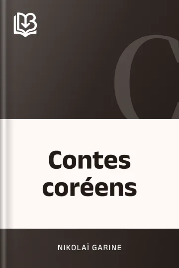 Contes coréens de Nikolaï Garine, couverture du livre