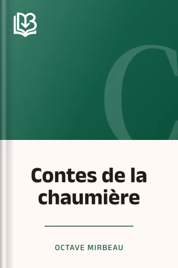 Contes de la chaumière d’Octave Mirbeau, couverture du livre